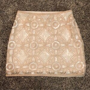 Express Sequence Mini Skirt